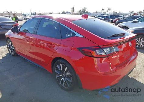 2023 Honda Civic Ex-L /Ex-L W/O Bsi из США, поврежденный, VIN 19XFL1H71PE010823